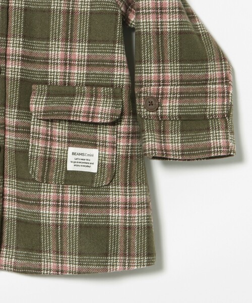 BEAMS mini(ビームスミニ)の「チェック柄 コート 2025FW(90~140cm)(その他アウター・キッズ・オリーブ/ブラウン系その他2・90/140/130/120/110/100)」の18枚目の写真
