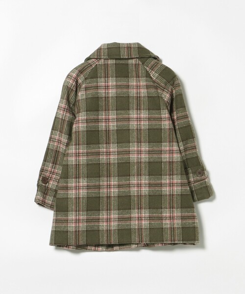 BEAMS mini(ビームスミニ)の「チェック柄 コート 2025FW(90~140cm)(その他アウター・キッズ・オリーブ/ブラウン系その他2・90/140/130/120/110/100)」の20枚目の写真