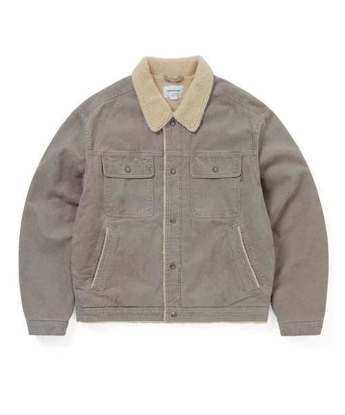 Sherpa Lined Corduroy Trucker Jacket（ブルゾン）｜thisisneverthat