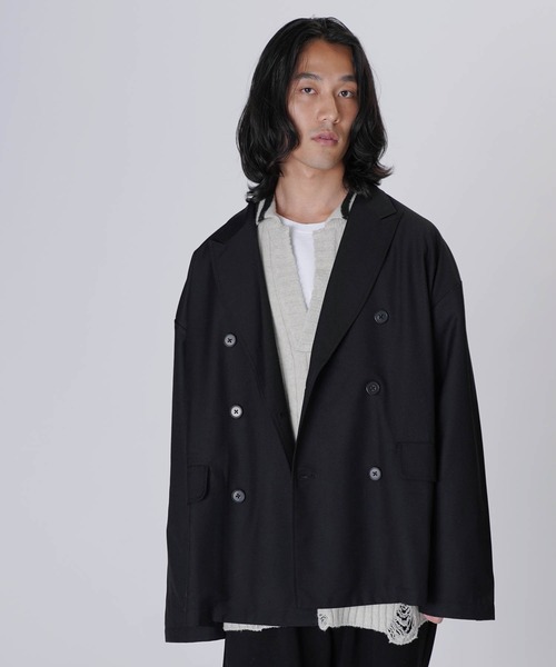 セール】TRダブルブレストテーラードジャケット（テーラードジャケット