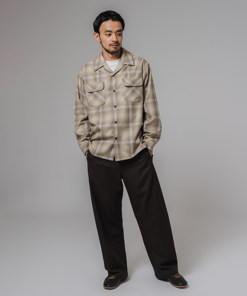 PENDLETON EDIFICE 別注　ペンドルトン　シャツ　ウール　ボード EDIFICE｜PENDLETON(ペンドルトン) 別注 ボード シャツ