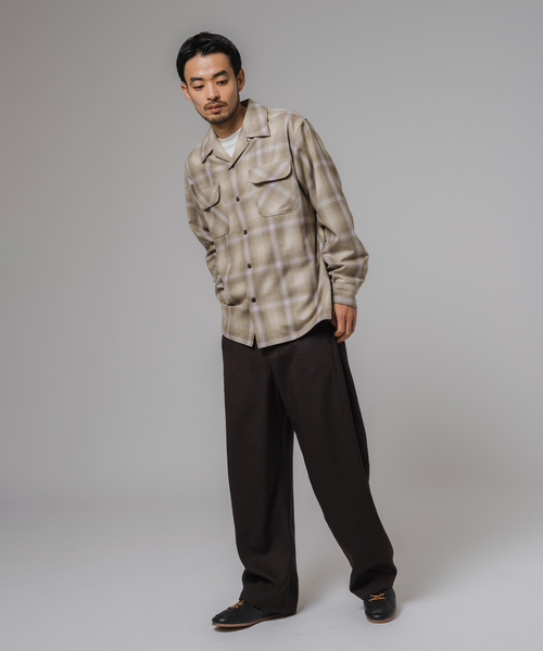 PENDLETON(ペンドルトン)の「PENDLETON(ペンドルトン) 別注 ボード シャツ(シャツ/ブラウス・メンズ・ベージュ/ブラウン・LARGE/MEDIUM)」の6枚目の写真