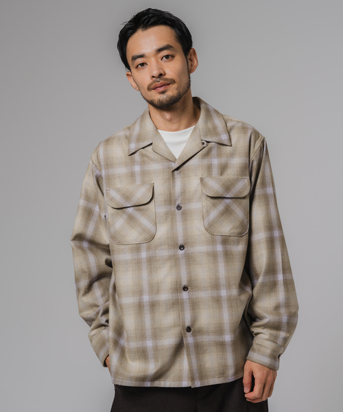 PENDLETON(ペンドルトン)の「PENDLETON(ペンドルトン) 別注 ボード シャツ(シャツ/ブラウス・メンズ・ベージュ/ブラウン・LARGE/MEDIUM)」の7枚目の写真