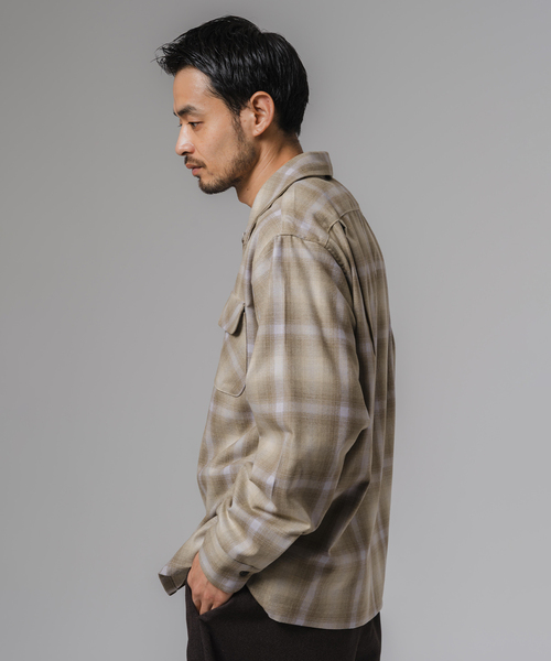 PENDLETON(ペンドルトン)の「PENDLETON(ペンドルトン) 別注 ボード シャツ(シャツ/ブラウス・メンズ・ベージュ/ブラウン・LARGE/MEDIUM)」の11枚目の写真