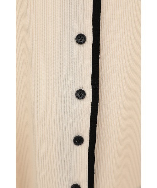 CLANE(クラネ)の「W FACE BICOLOR CARDIGAN(カーディガン/ボレロ・レディース・アイボリー・1)」の13枚目の写真