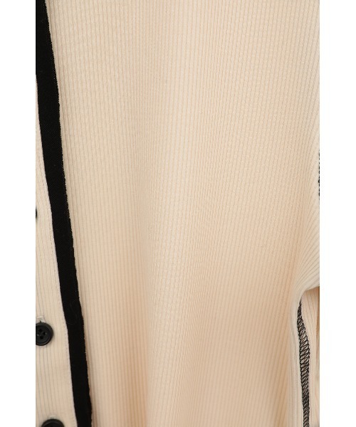 CLANE(クラネ)の「W FACE BICOLOR CARDIGAN(カーディガン/ボレロ・レディース・アイボリー・1)」の14枚目の写真