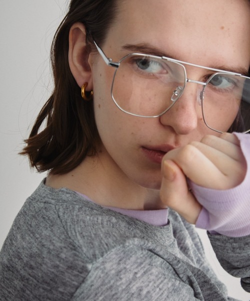 Auntie Rosa Holiday（アンティローザホリデー）の「シンプルフープドロップピアス（ピアス（両耳用）・レディース・ゴールド/シルバー・FREE）」の2枚目の写真