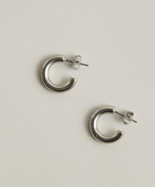 Auntie Rosa Holiday（アンティローザホリデー）の「シンプルフープドロップピアス（ピアス（両耳用）・レディース・ゴールド/シルバー・FREE）」の3枚目の写真