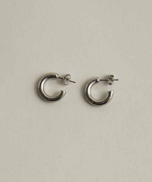 Auntie Rosa Holiday（アンティローザホリデー）の「シンプルフープドロップピアス（ピアス（両耳用）・レディース・ゴールド/シルバー・FREE）」の5枚目の写真