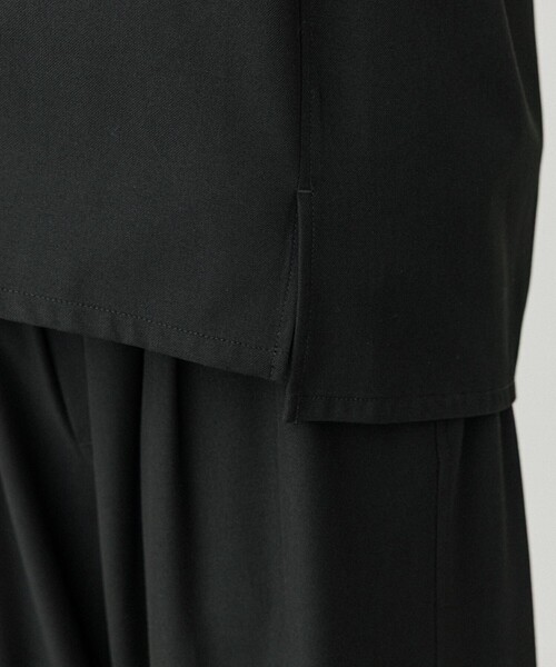 ADAM ET ROPE'（アダムエロペ）の「4WAY ストレッチ ツイル イージー ジャケット / セットアップ対応（テーラードジャケット・メンズ・ブラック/チャコールグレー/カーキ・L/M）」の14枚目の写真