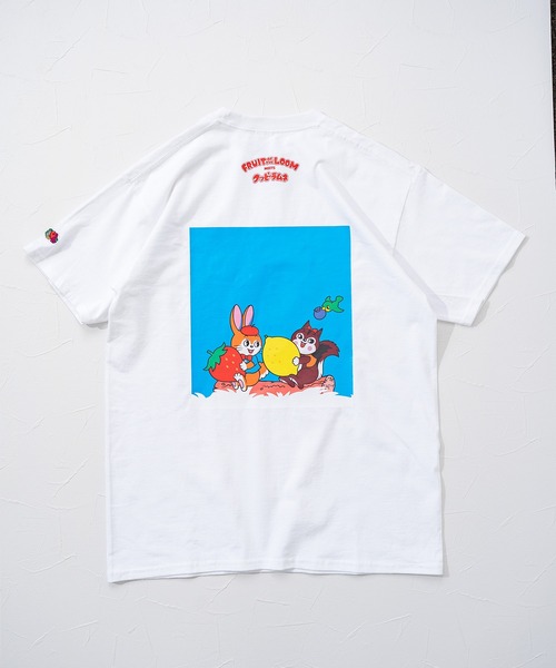 FRUIT OF THE LOOM(フルーツオブザルーム)の「FTL クッピーラムネコラボ TSHIRT / 限定 / コラボ / Tシャツ / ユニセックス(Tシャツ/カットソー・メンズ・ホワイト/レッド/イエロー・M/L/XL)」の5枚目の写真