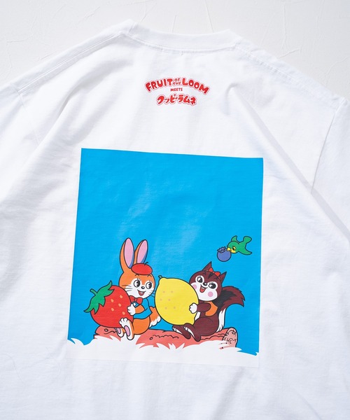 FRUIT OF THE LOOM(フルーツオブザルーム)の「FTL クッピーラムネコラボ TSHIRT / 限定 / コラボ / Tシャツ / ユニセックス(Tシャツ/カットソー・メンズ・ホワイト/レッド/イエロー・M/L/XL)」の6枚目の写真