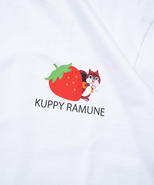 FRUIT OF THE LOOM(フルーツオブザルーム)の「FTL クッピーラムネコラボ TSHIRT / 限定 / コラボ / Tシャツ / ユニセックス(Tシャツ/カットソー・メンズ・ホワイト/レッド/イエロー・M/L/XL)」の10枚目の写真
