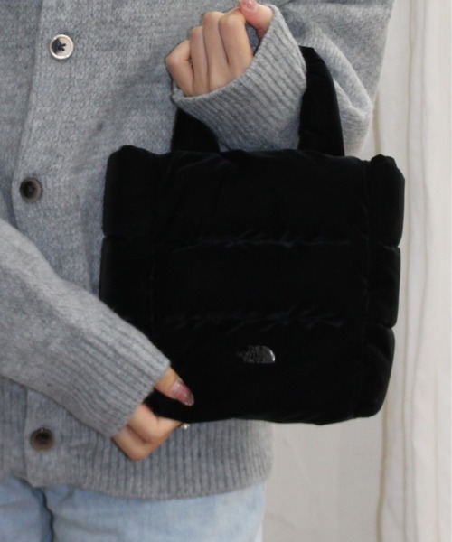 THE NORTH FACE(ザノースフェイス)の「【THE NORTH FACE/ザノースフェイス】トートバッグミニ(PLUMPY TOTE BAG MINI)(トートバッグ・レディース・ホワイト/ブラック/ブラック系その他/クリーム・ONE SIZE)」の13枚目の写真
