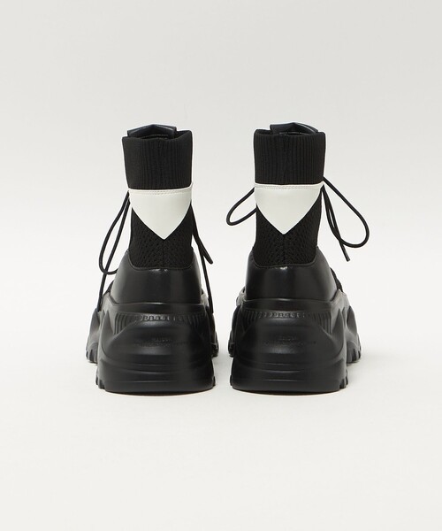 MAISON MAVERICK PRESENTS（メゾンマベリックプレゼンツ）の「＜MAISON MAVERICK PRESENTS＞メッシュニット チャンキー ブーツ（ブーツ・レディース・ブラック・24cm/23cm/23.5cm/24.5cm）」の5枚目の写真