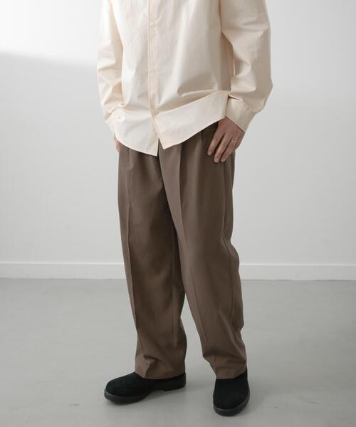 ITEMS URBANRESEARCH（アイテムズ アーバンリサーチ）の「ミニマルチェック クラシック トラウザー（その他パンツ・メンズ・グレー/ブラウン/ブラック・MEDIUM/LARGE）」の3枚目の写真