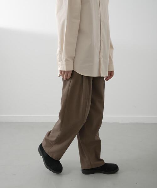ITEMS URBANRESEARCH（アイテムズ アーバンリサーチ）の「ミニマルチェック クラシック トラウザー（その他パンツ・メンズ・グレー/ブラウン/ブラック・MEDIUM/LARGE）」の6枚目の写真