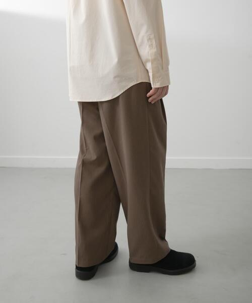 ITEMS URBANRESEARCH（アイテムズ アーバンリサーチ）の「ミニマルチェック クラシック トラウザー（その他パンツ・メンズ・グレー/ブラウン/ブラック・MEDIUM/LARGE）」の8枚目の写真