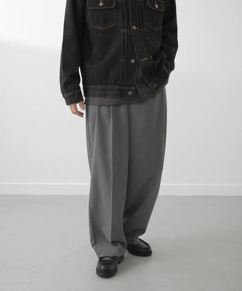 ITEMS URBANRESEARCH（アイテムズ アーバンリサーチ）の「ミニマルチェック クラシック トラウザー（その他パンツ・メンズ・グレー/ブラウン/ブラック・MEDIUM/LARGE）」の15枚目の写真