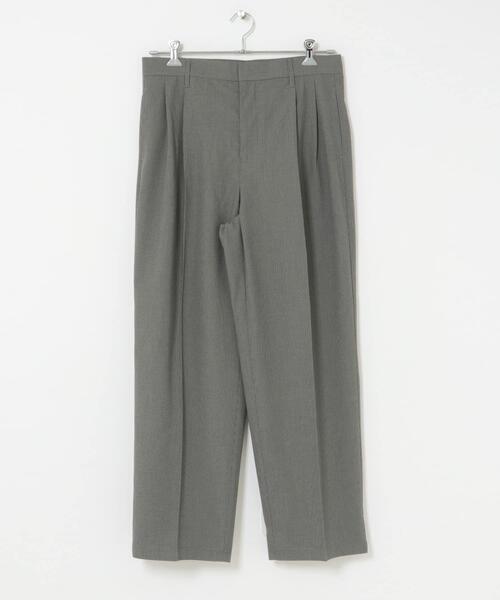 ITEMS URBANRESEARCH（アイテムズ アーバンリサーチ）の「ミニマルチェック クラシック トラウザー（その他パンツ・メンズ・グレー/ブラウン/ブラック・MEDIUM/LARGE）」の18枚目の写真