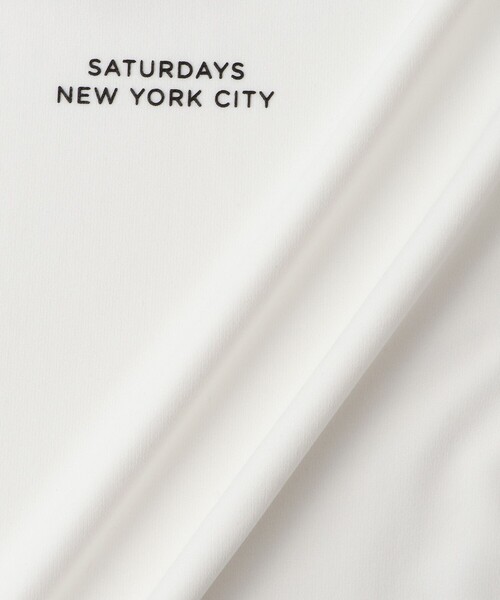 Saturdays Golf(サタデーズゴルフ)の「LS Mockneck Shirt | WOMEN(Tシャツ/カットソー・レディース・ブラック/ホワイト・M/S)」の9枚目の写真