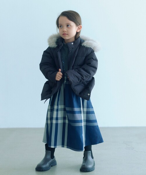 green label relaxing(グリーンレーベルリラクシング)の「ストレッチ リブ ショートブーツ / キッズ 17cm-23cm(ブーツ・キッズ・ブラック/ダークグレー・22cm/23cm/18cm/21cm/20cm/19cm/17cm)」の5枚目の写真