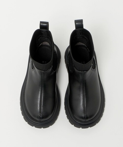 green label relaxing(グリーンレーベルリラクシング)の「ストレッチ リブ ショートブーツ / キッズ 17cm-23cm(ブーツ・キッズ・ブラック/ダークグレー・22cm/23cm/18cm/21cm/20cm/19cm/17cm)」の19枚目の写真