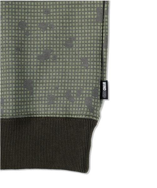 WIND AND SEA(ウィンダンシー)の「S_E_A DN-CAMO CREW NECK(スウェット・メンズ・オリーブ・L/XL)」の4枚目の写真