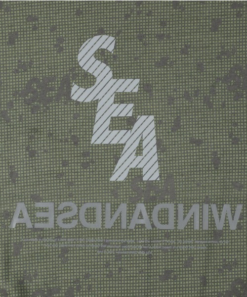 WIND AND SEA(ウィンダンシー)の「S_E_A DN-CAMO CREW NECK(スウェット・メンズ・オリーブ・L/XL)」の2枚目の写真