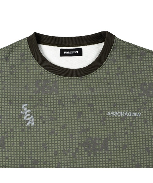 WIND AND SEA(ウィンダンシー)の「S_E_A DN-CAMO CREW NECK(スウェット・メンズ・オリーブ・L/XL)」の6枚目の写真