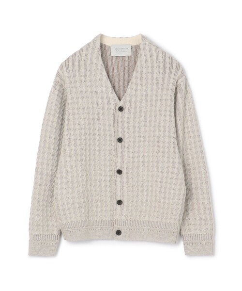 TOMORROWLAND tricot アルパカポリエステルケーブル Vネック