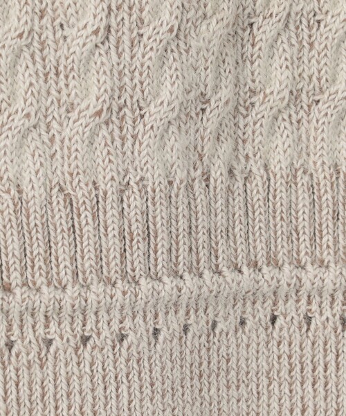 TOMORROWLAND （トゥモローランド）の「TOMORROWLAND tricot アルパカポリエステルケーブル Vネックカーディガン（カーディガン/ボレロ・メンズ・ネイビー/オフホワイト/キャメル・S/M/L）」の14枚目の写真