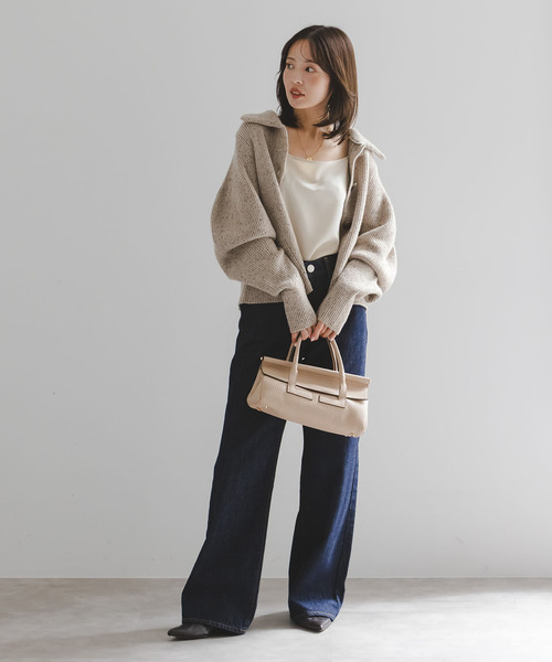 セール】《NOBLE別注》Venit/ヴェニット ネップツイードパフスリーブ