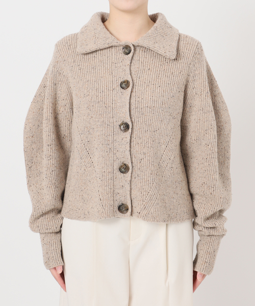 セール】《NOBLE別注》Venit/ヴェニット ネップツイードパフスリーブ