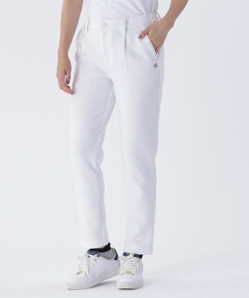 PING APPAREL】全方向ストレッチ ニットコーデュロイテーパードパンツ
