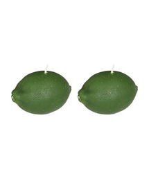 DULTON(ダルトン)のCANDLE LIME SET OF 2/フルーツ キャンドル 2pcs セット(キャンドル)