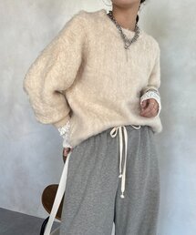 【WEB限定】ロングシャギープルオーバー