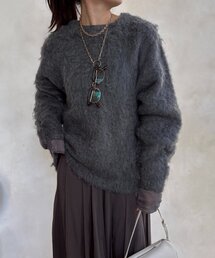 【WEB限定】ロングシャギープルオーバー