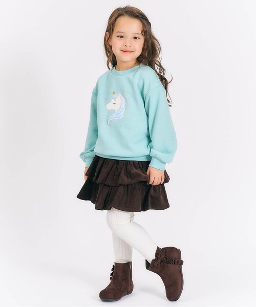 apres les cours(アプレレクール)の「5柄バラエティモチーフトレーナー_ジュニア対応(スウェット・キッズ・ブラウン/エンジ/ミント/ラベンダー/アイボリー・80/90/100/110/120/130/140)」の19枚目の写真