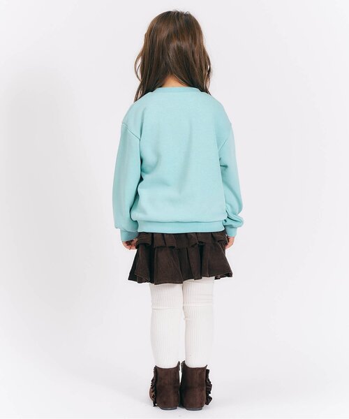 apres les cours(アプレレクール)の「5柄バラエティモチーフトレーナー_ジュニア対応(スウェット・キッズ・ブラウン/エンジ/ミント/ラベンダー/アイボリー・80/90/100/110/120/130/140)」の20枚目の写真