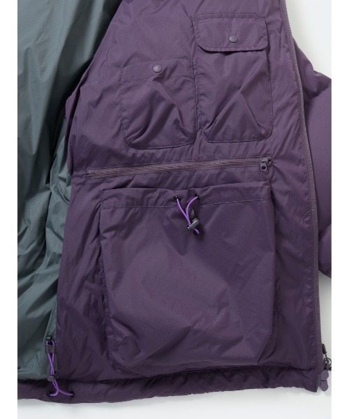 DAIWA PIER39（ダイワピア39）の「DAIWA PIER39 TECH ALPINE DOWN PARKA BW-21025W（ダウンジャケット/コート・メンズ・パープル/グリーン/シルバー/ブラック・MEDIUM/SMALL/LARGE/X-LARGE）」の11枚目の写真