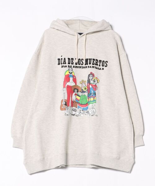 チャイハネ(チャイハネ)の「【チャイハネ】Amina×grn ファミタイMEN'Sフーディー(パーカー・メンズ・グリーン/ホワイト・FREE)」の2枚目の写真