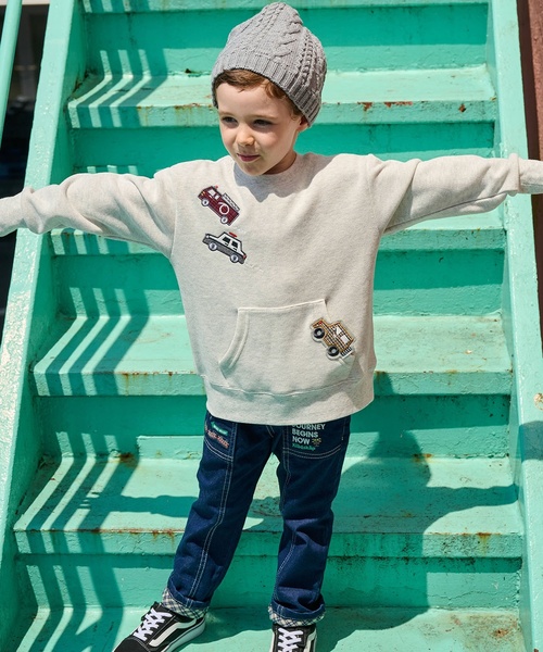 kladskap（クレードスコープ）の「働く車2WAYニット帽（ニットキャップ/ビーニー・キッズ・グレー/ネイビー・F）」の19枚目の写真