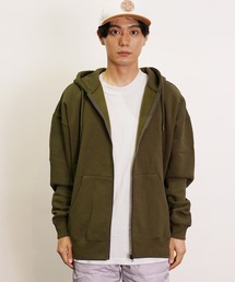  (Never) Acquiesce（ネバーアクイース）の「ヘビーウェイト裏起毛ZIPパーカー（パーカー）」