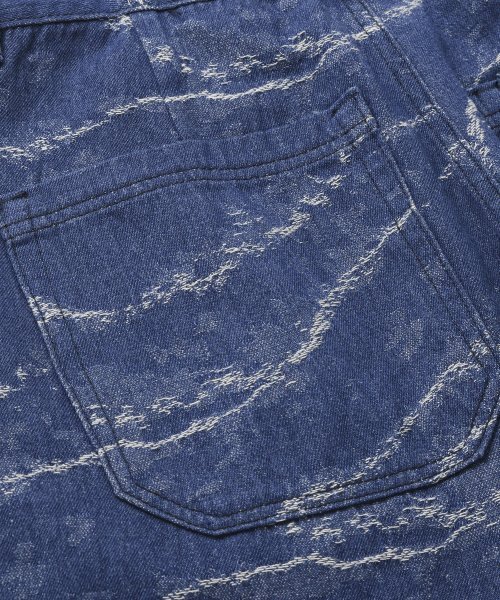 FRIZMWORKS(フリズムワークス)の「WAVE DENIM BERMUDA SHORTS _ INDIGO(その他パンツ・メンズ・その他・MEDIUM/LARGE)」の6枚目の写真