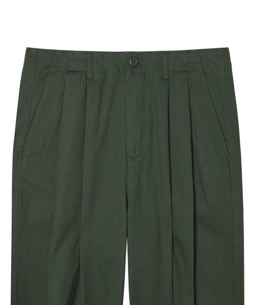 MUSINSA STANDARD（ムシンサスタンダード）の「コットンワイドバルーンパンツ [セージグリーン]（その他パンツ・メンズ・その他・40/38/36/34/32/29/30/31/33/26/27/28）」の4枚目の写真