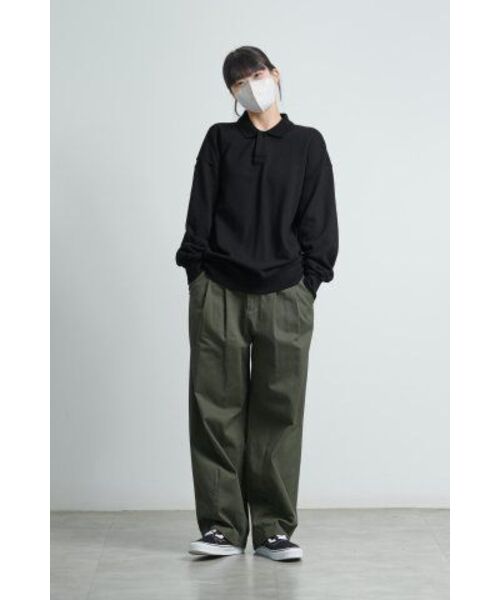 MUSINSA STANDARD（ムシンサスタンダード）の「コットンワイドバルーンパンツ [セージグリーン]（その他パンツ・メンズ・その他・40/38/36/34/32/29/30/31/33/26/27/28）」の15枚目の写真