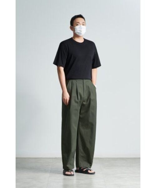 MUSINSA STANDARD（ムシンサスタンダード）の「コットンワイドバルーンパンツ [セージグリーン]（その他パンツ・メンズ・その他・40/38/36/34/32/29/30/31/33/26/27/28）」の16枚目の写真