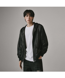 Verdnt（バーダント）の「コーティングナイロンウィンドフードジャケット[ブラック]（その他アウター）」