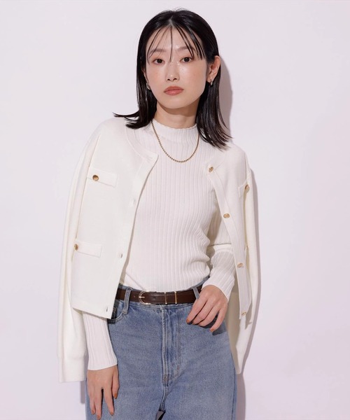 金釦ニットアンサンブル（ニット/セーター）｜Mystrada（マイ